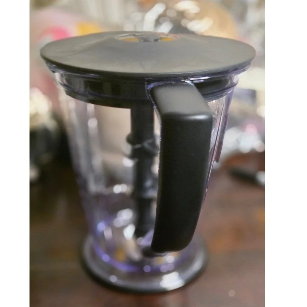 2 NINJA Food Processor Attachments  40oz & 50oz (1.5L) Clear NWT Pitcher Blade‎